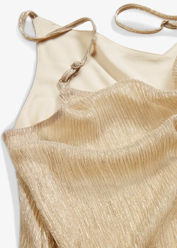 Singlet med glitter-effekt, bonprix