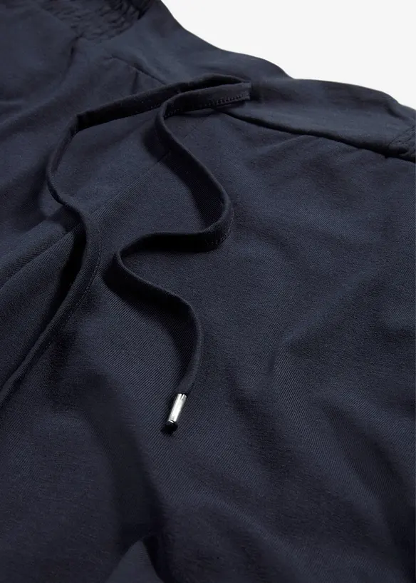 Jerseybukse i bomullsmiks, bonprix