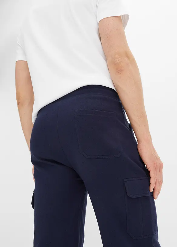 Lang cargo-bermudashorts i 100% bomull, Regular Fit, bonprix