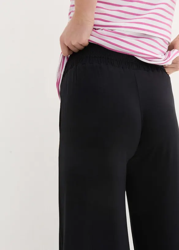 Mamma-culottes i myk viskose, Loose Fit, bonprix