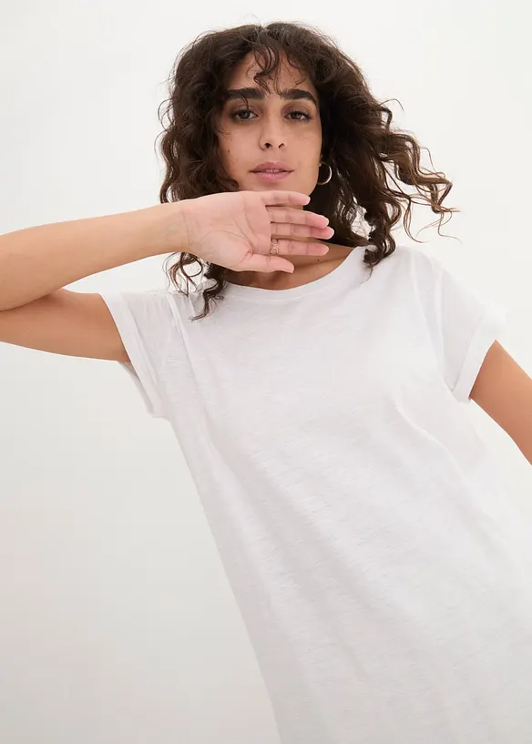 Lang topp i 100% bomull, bonprix