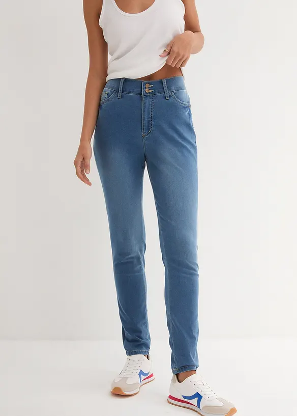 Slim Fit-jeans High Waist, super stretch, bonprix