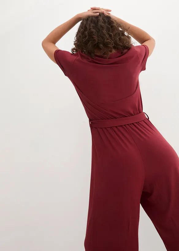 Jersey-jumpsuit i viskosemiks, bonprix