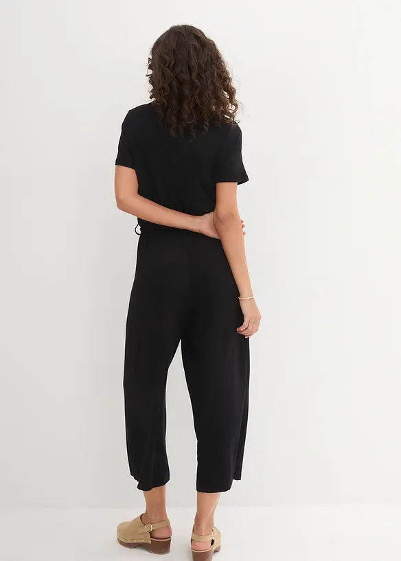 Jersey-jumpsuit i viskosemiks, bonprix