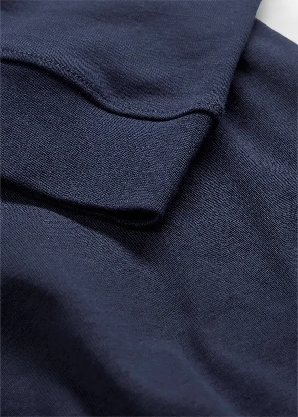 Langermet topp i 100% økologisk bomull, bonprix