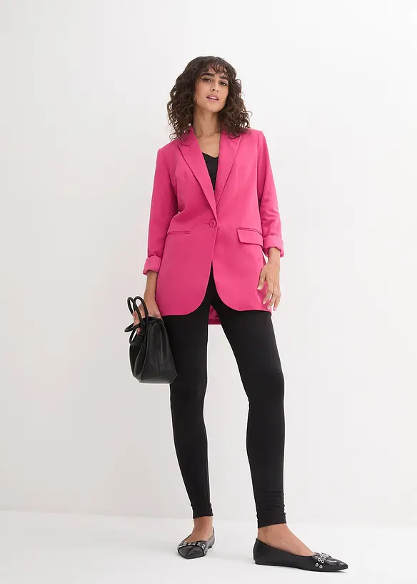 Leggings i lang modell (2-pack), bonprix