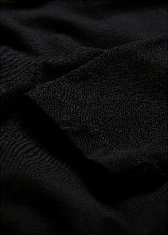 Ledig topp med lange ermer, bonprix