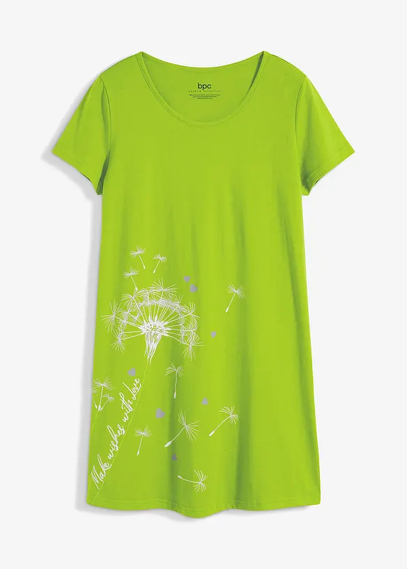 Nattskjorte av økologisk bomull, bonprix