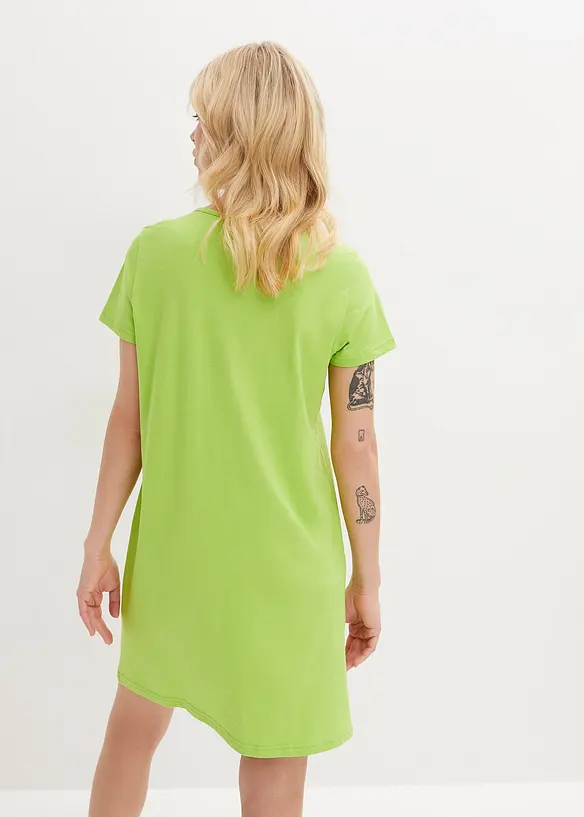 Nattskjorte av økologisk bomull, bonprix