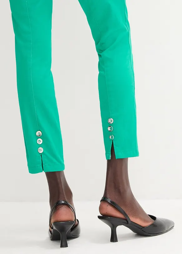 Bukse i bomull med stretch, bonprix