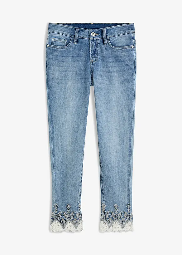 Skinny-jeans med blonde, bonprix