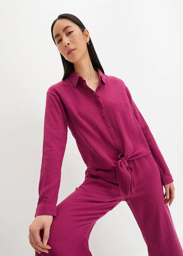 Musselinbluse, bonprix