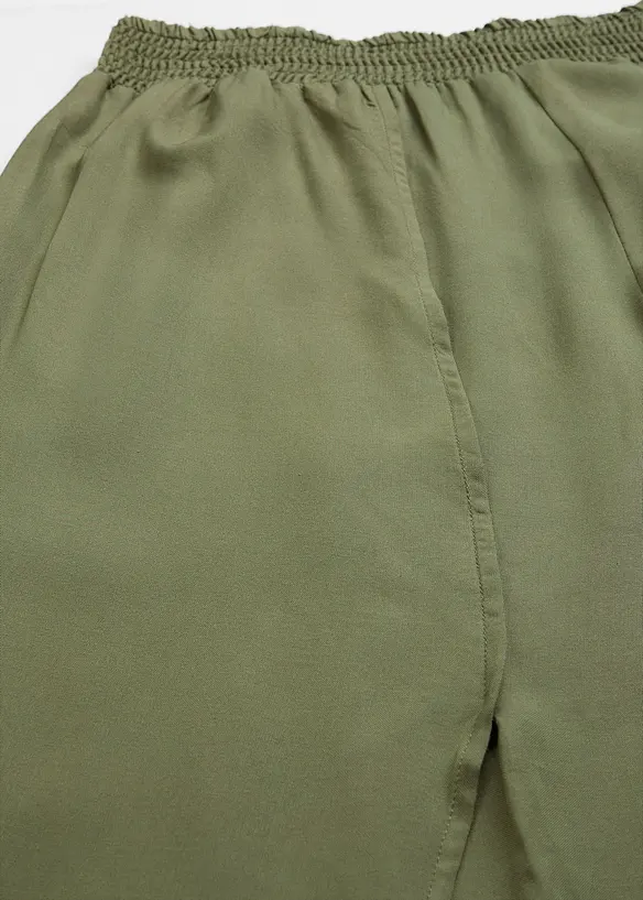 Legglang culotte av bærekraftig viskose, bonprix