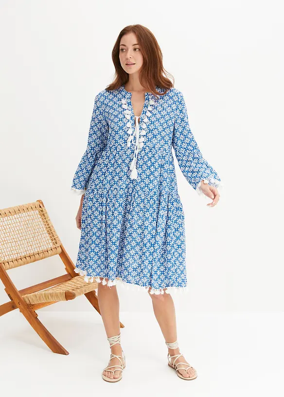 Tunikakjole i myk viskose, bonprix