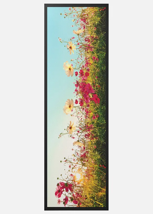 D&oslash;rmatte med blomstereng, bonprix