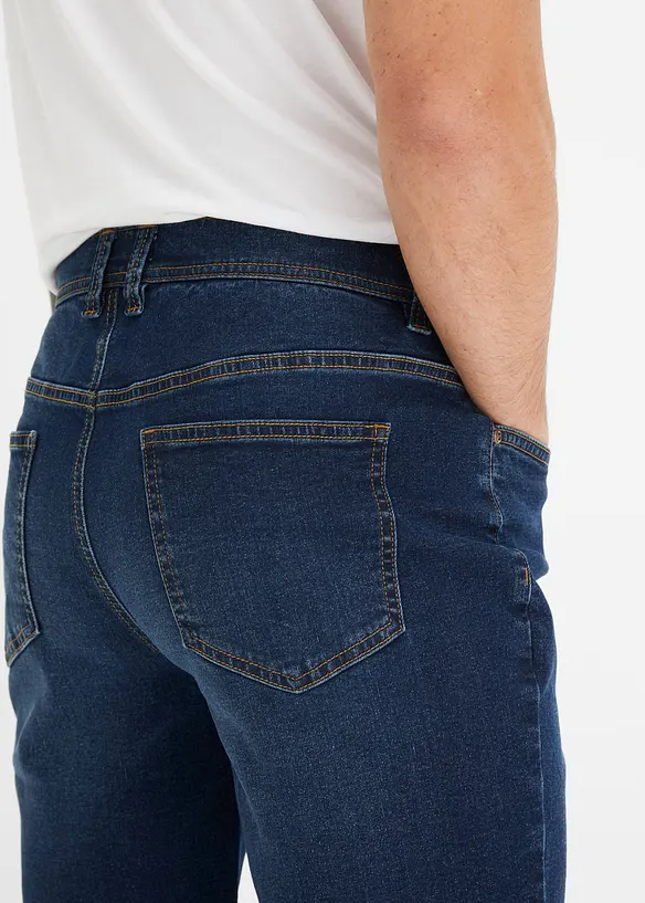 Bermudashorts i denim med stretch, Regular Fit (2-pack), bonprix