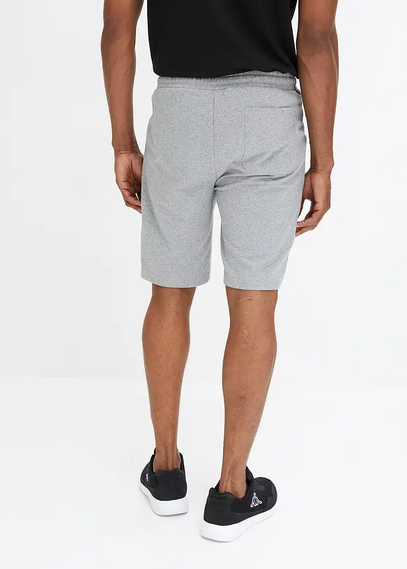 Sweat-bermudashorts med praktiske glidel&aring;slommer, bonprix