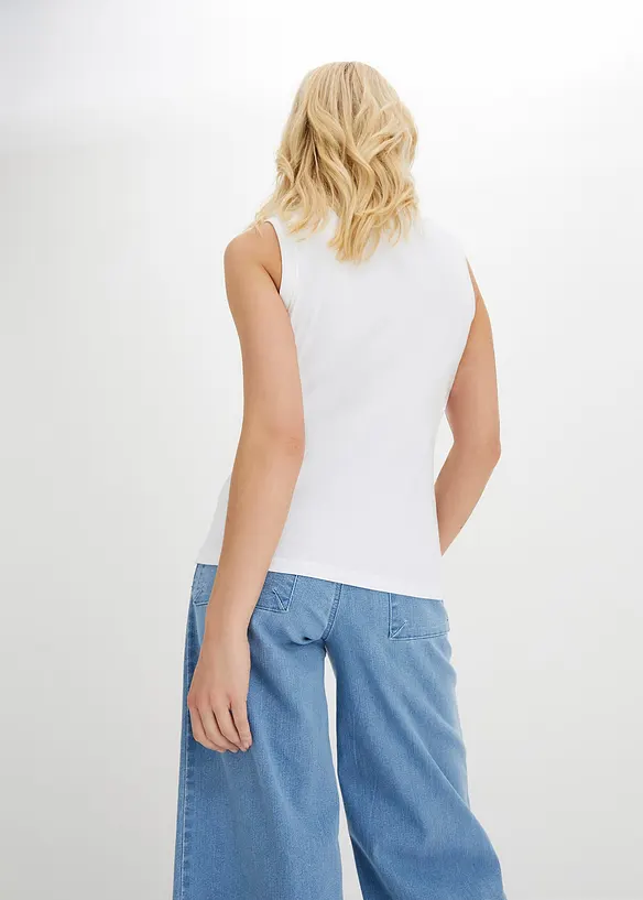 Singlet i 100% økologisk bomull, bonprix