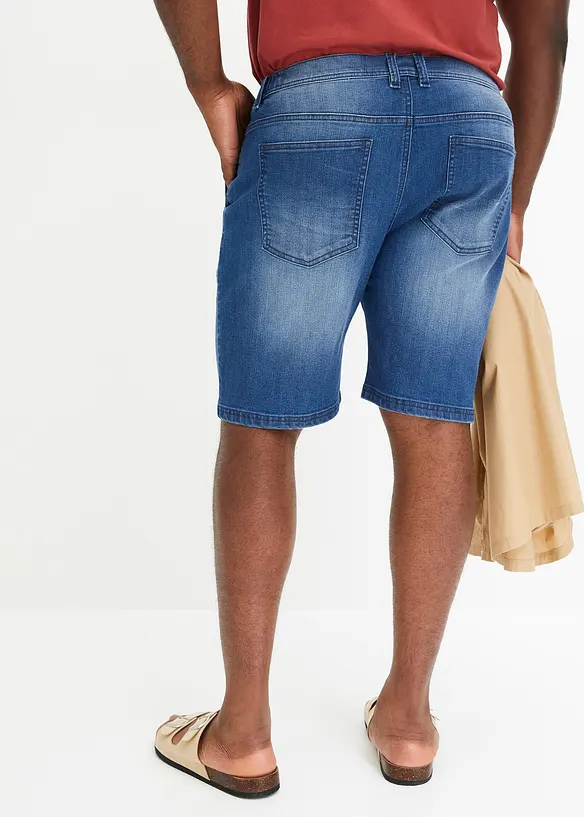Bermudashorts i denim med stretch, Relaxed Fit, bonprix