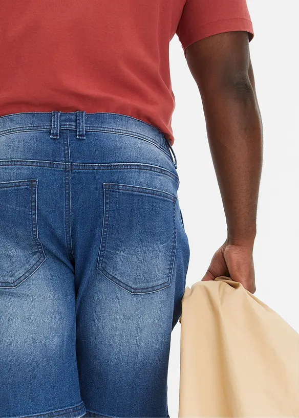 Bermudashorts i denim med stretch, Relaxed Fit, bonprix