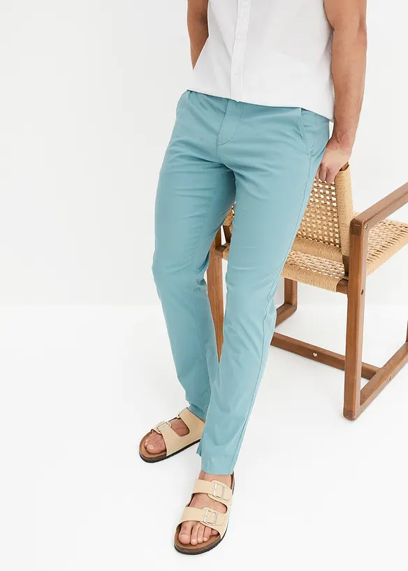 Lett chinos-bukse, Regular Fit, bonprix