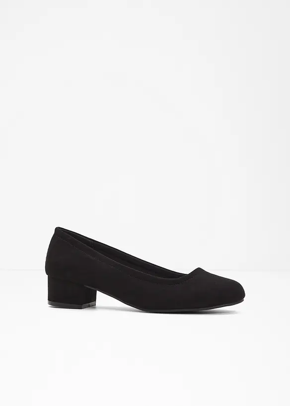 Pumps med blokkh&aelig;l, bonprix
