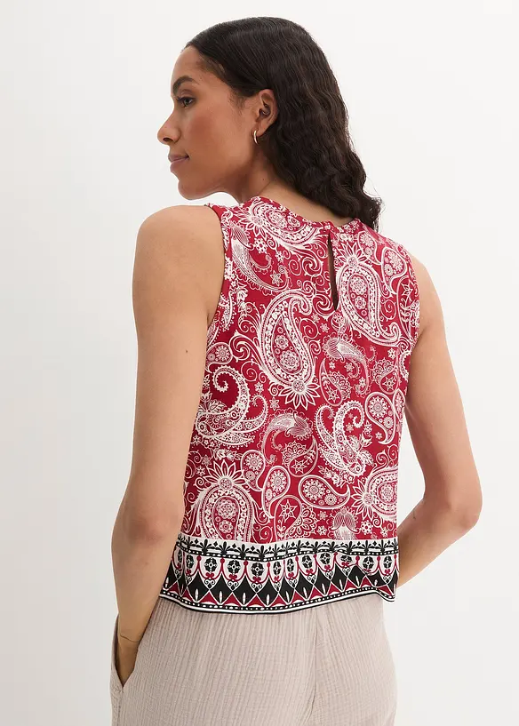 Topp med paisley-m&oslash;nster, bonprix