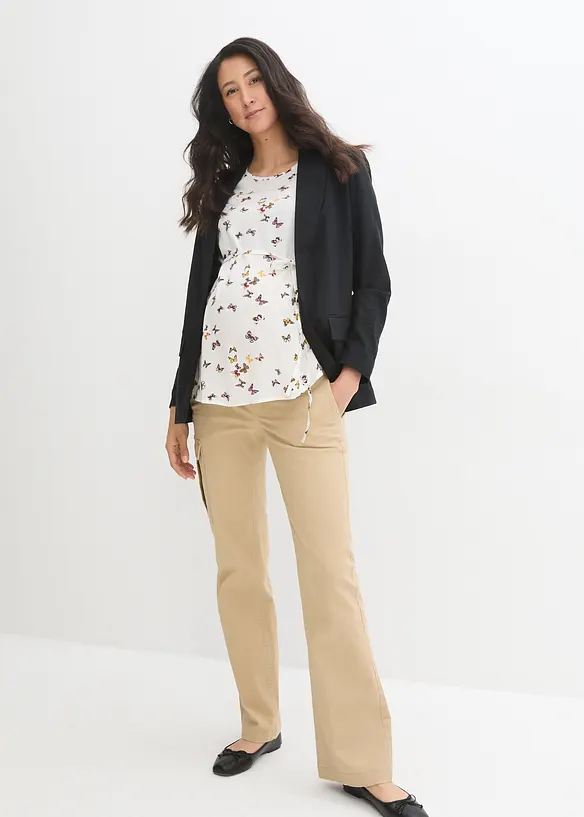Mammabluse i lett viskose, bonprix