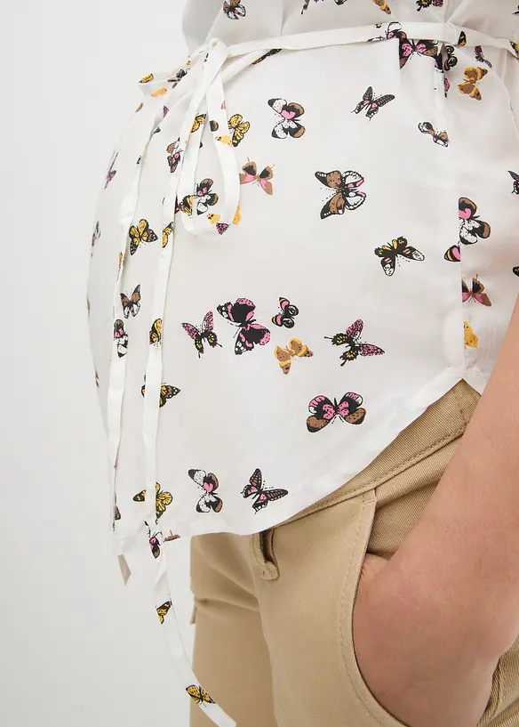 Mammabluse i lett viskose, bonprix