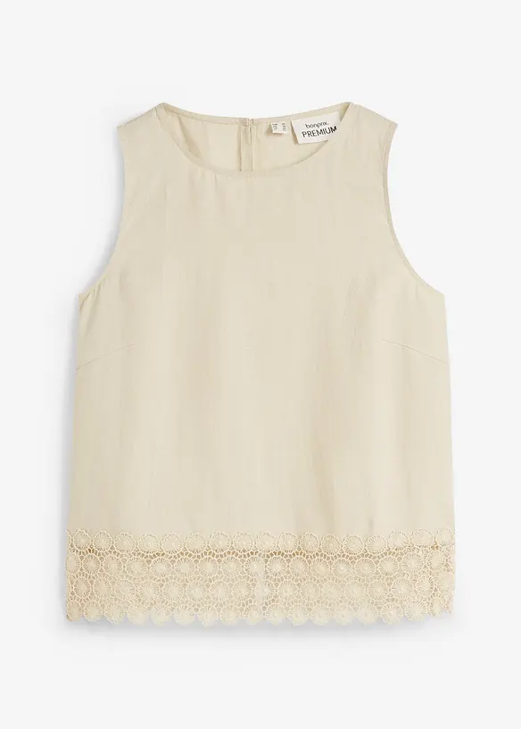 Topp i 100% lin, bonprix