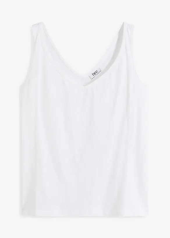 Topp av &oslash;kologisk bomull, bonprix