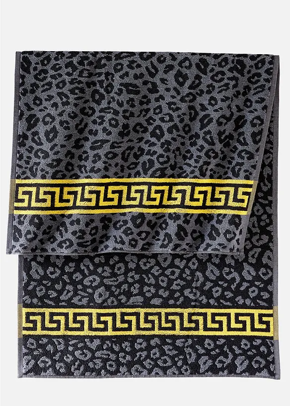 Håndkle med leopardmønster, bonprix