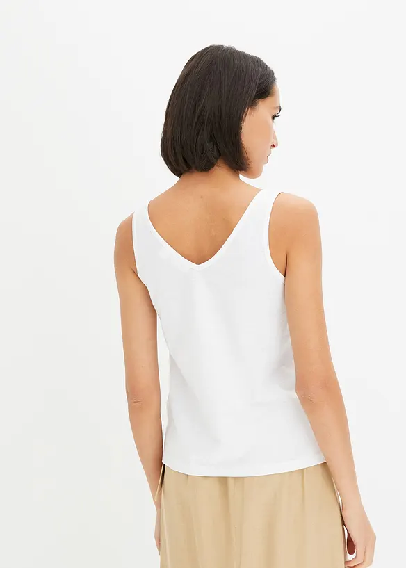 Topp av &oslash;kologisk bomull, bonprix