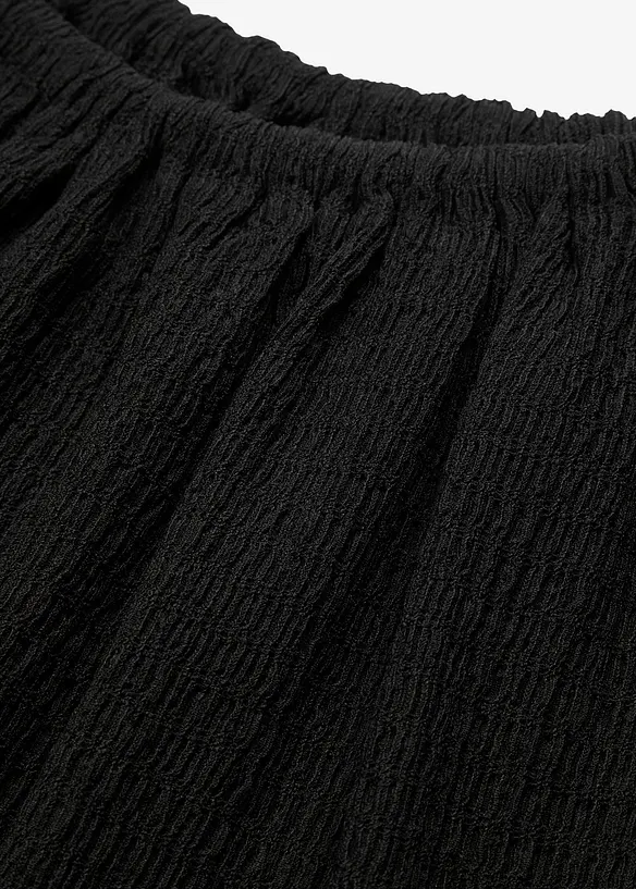 Stroppekjole i lett krepp, bonprix