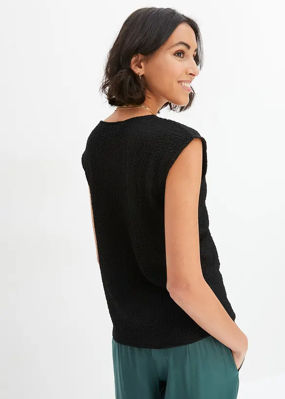 Topp av lett crepe, bonprix