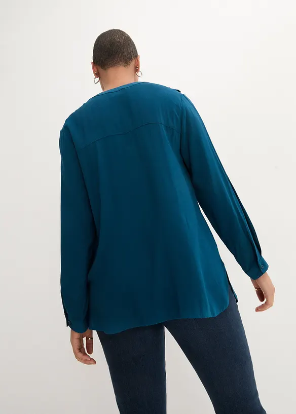 Blusetunika i myk viskose, bonprix