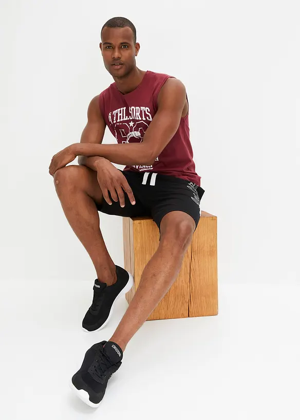 Singlet i 100% bomull (2-pack), bonprix