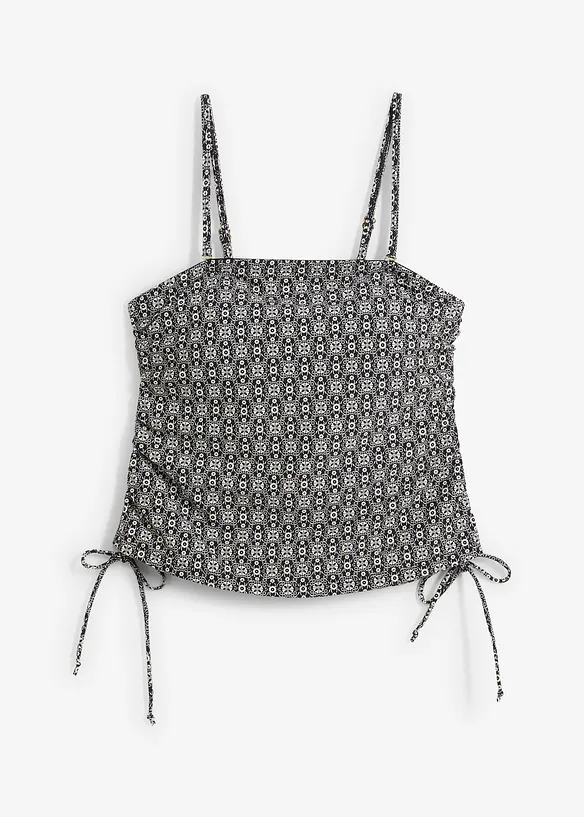 Bandeau tankini-overdel av resirkulert polyamid, bpc selection