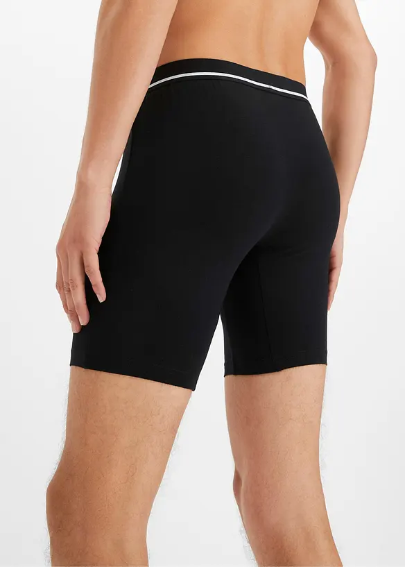 Boksershorts i ettersittende modell med lengre ben (3-pack), bonprix