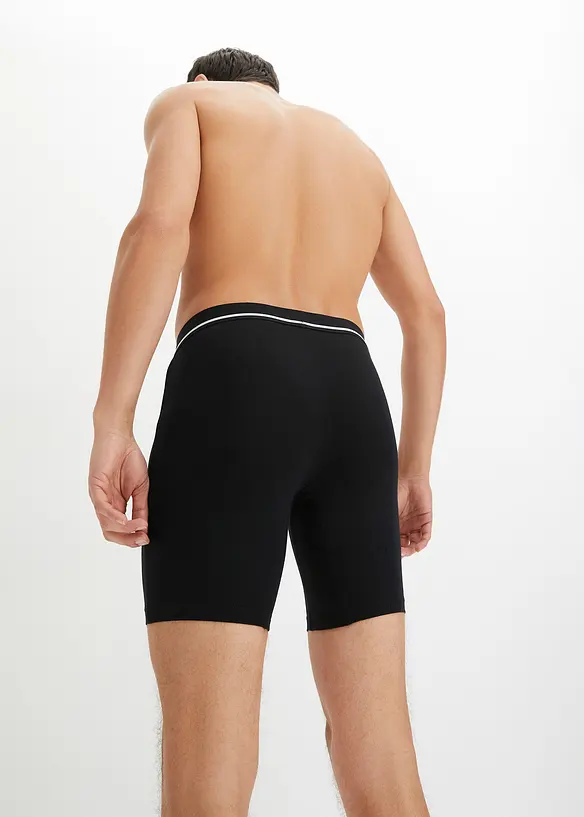 Boksershorts i ettersittende modell med lengre ben (3-pack), bonprix
