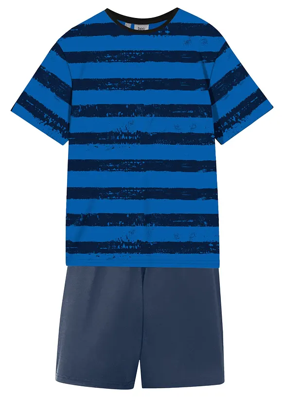 Shorty-pyjamas i myk bomull (4-delt sett), bonprix