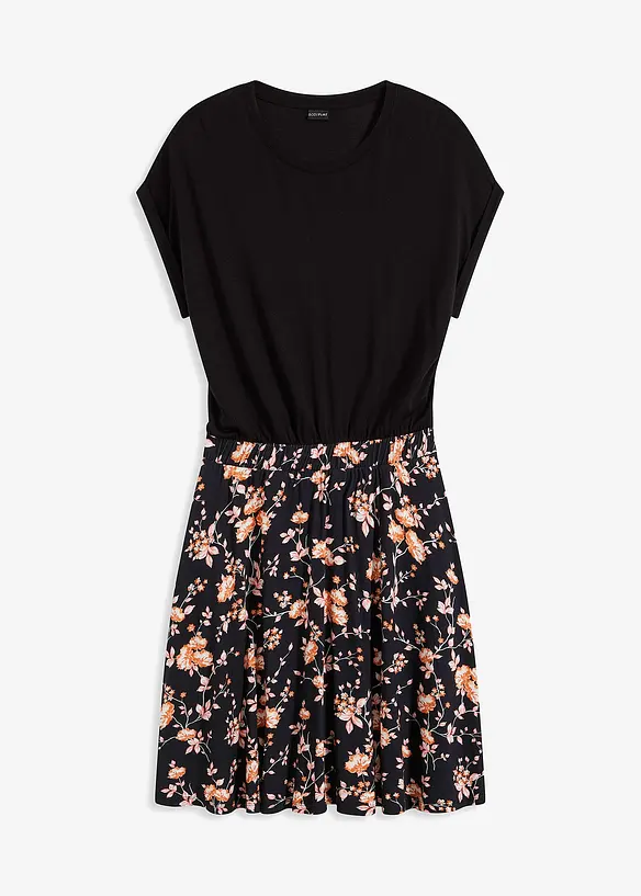 Jerseykjole i viskosemiks, bonprix