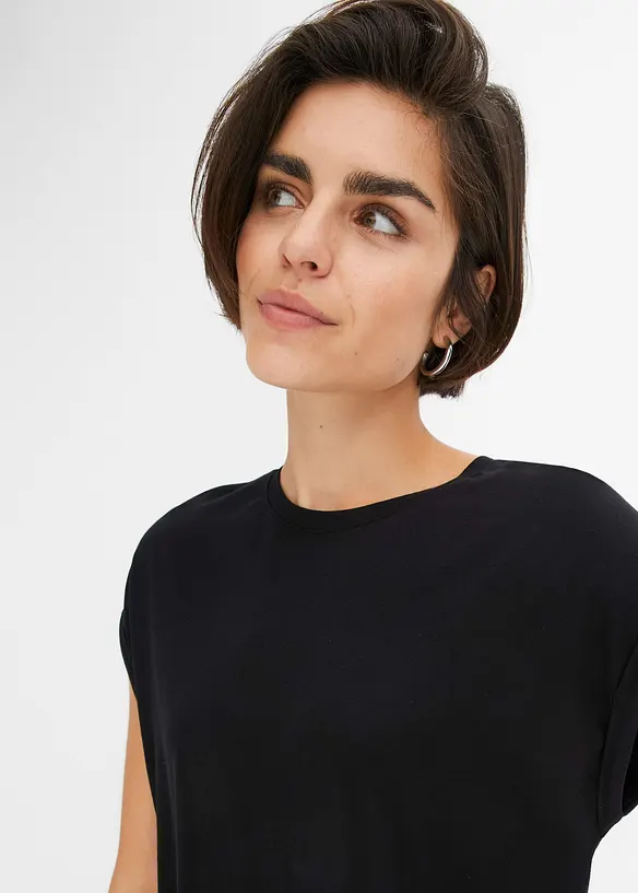 Jerseykjole i viskosemiks, bonprix