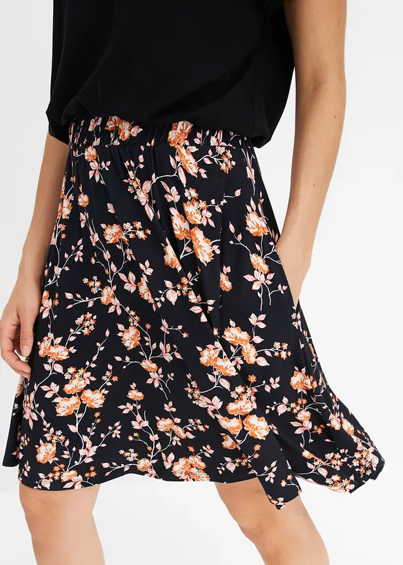 Jerseykjole i viskosemiks, bonprix