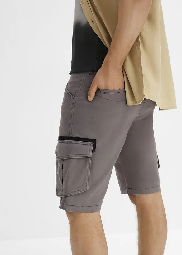 Stretch-cargobermuda, Regular Fit, bonprix