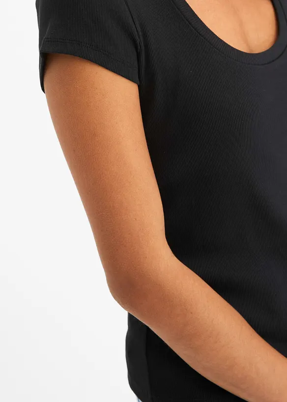 T-skjorte i 100% økologisk bomull, bonprix