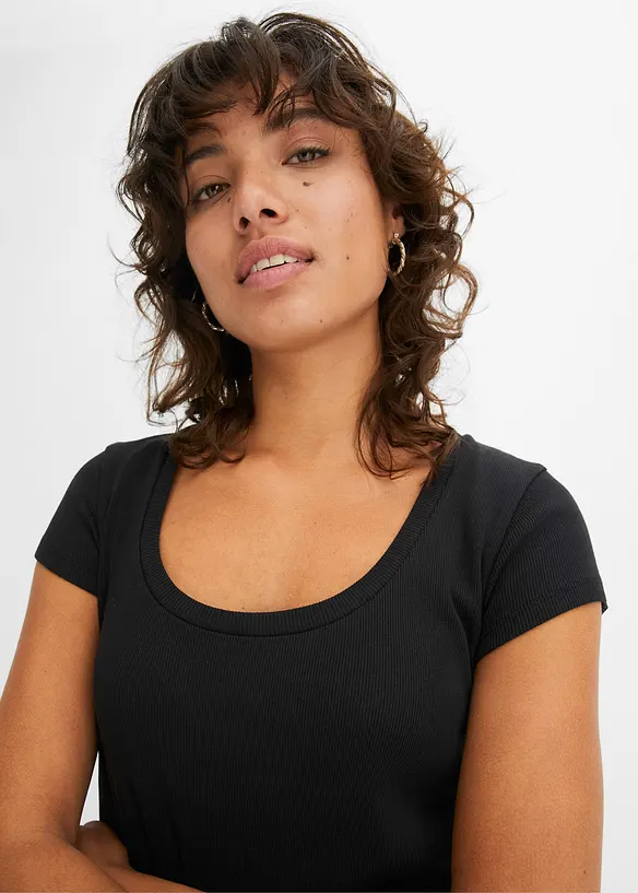 T-skjorte i 100% økologisk bomull, bonprix