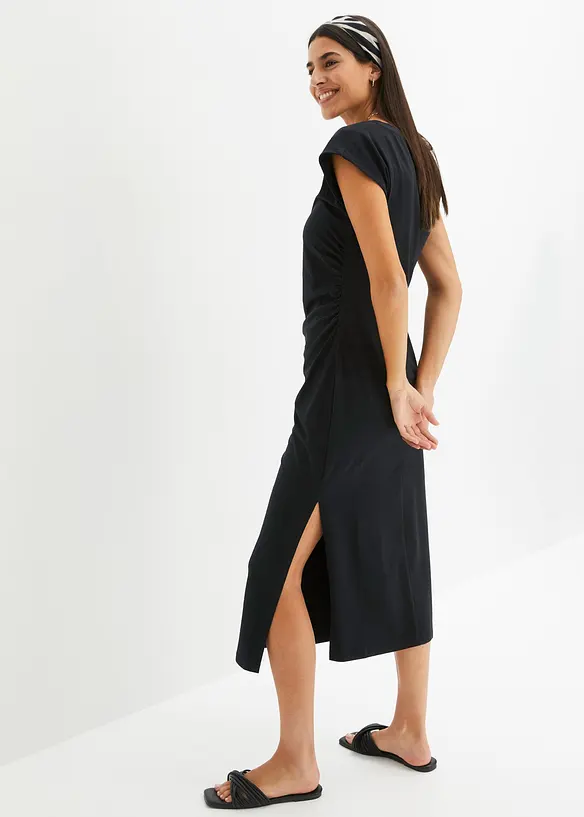 Jerseykjole av bomull med stretch, bonprix