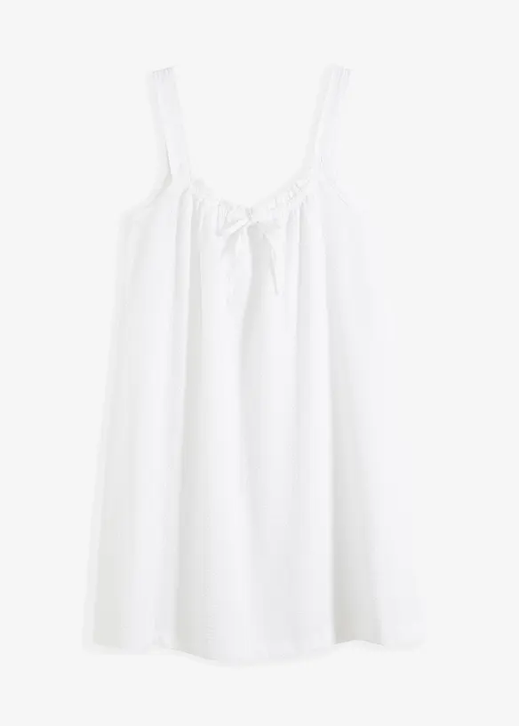 Oversized nattkjole i lett krepp, bonprix