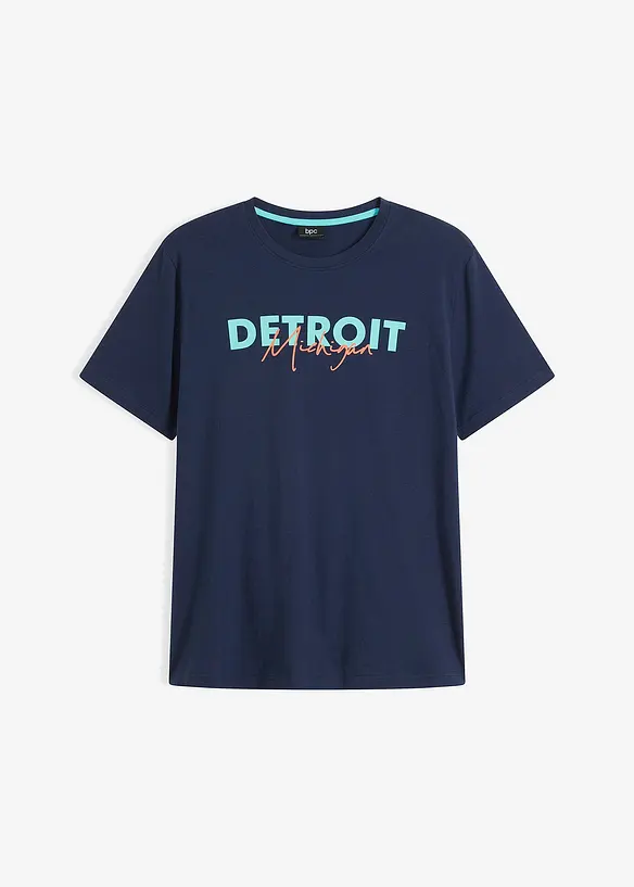 T-skjorte i ren &oslash;kologisk bomull, bonprix